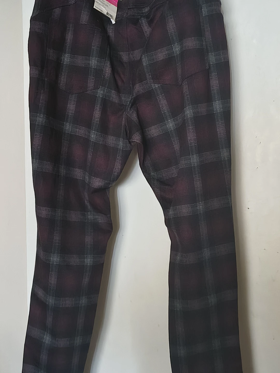 George Women's Plaid Pants Size XL - photo 4