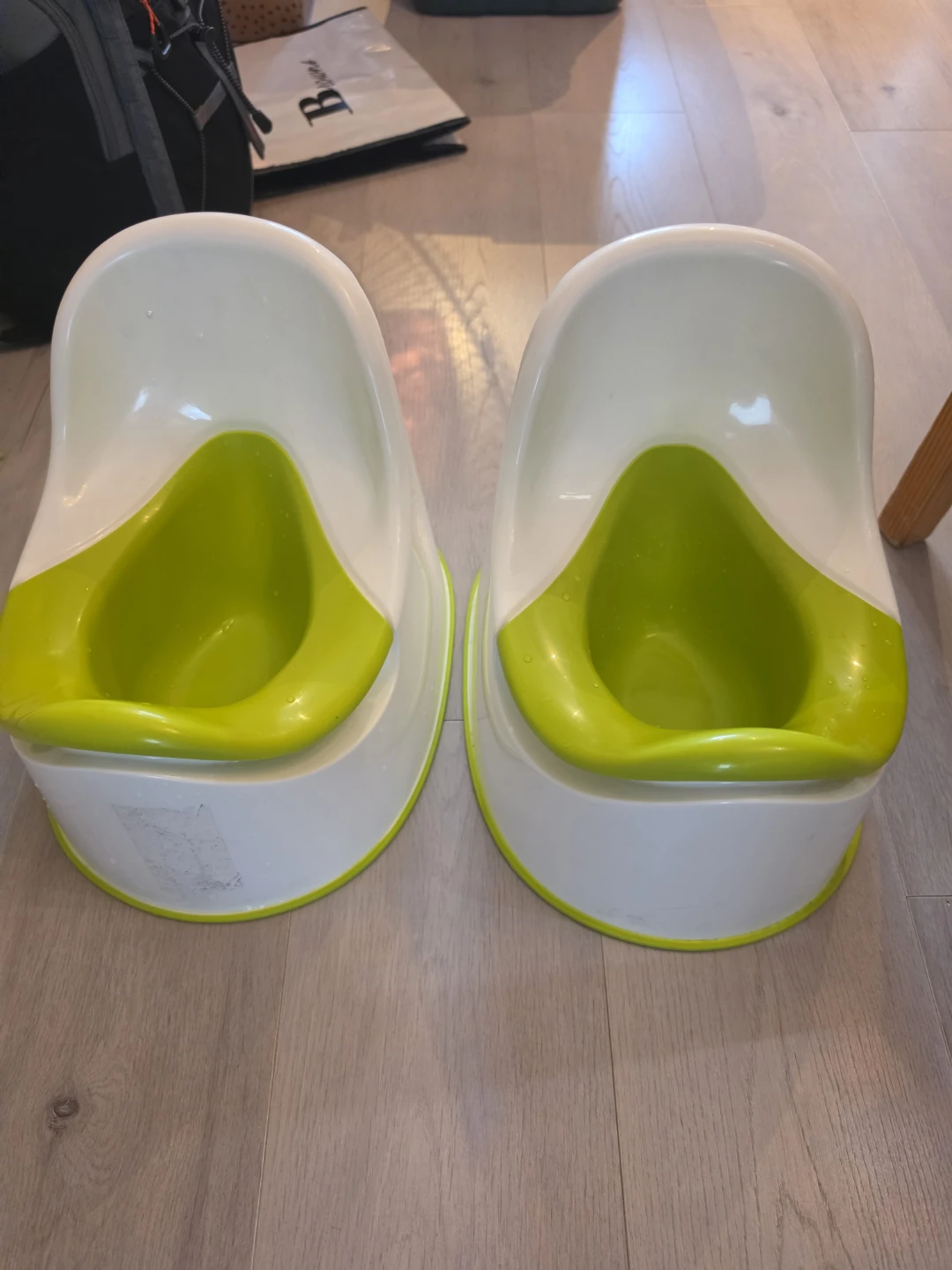 Two toddler potties