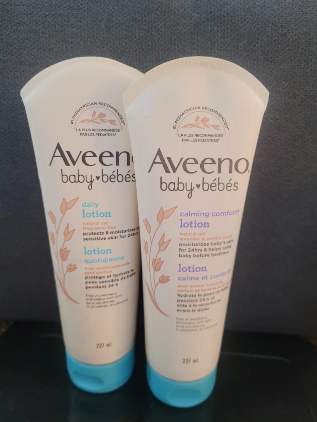Aveeno Baby Lotions - Daily & Calming Comfort $7 each