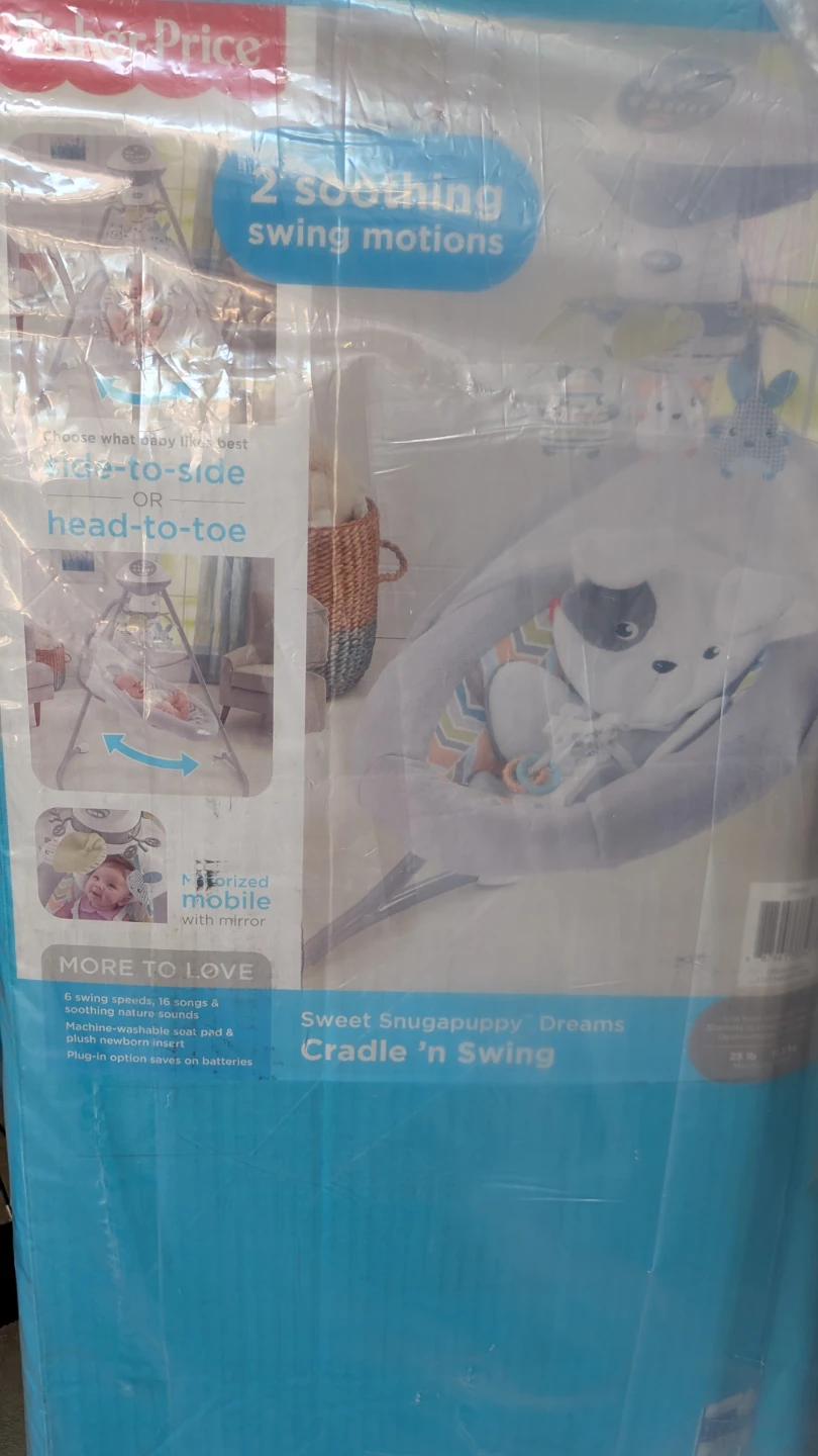 Fisher-Price Sweet Snugglepuppy Dreams Cradle 'n Swing