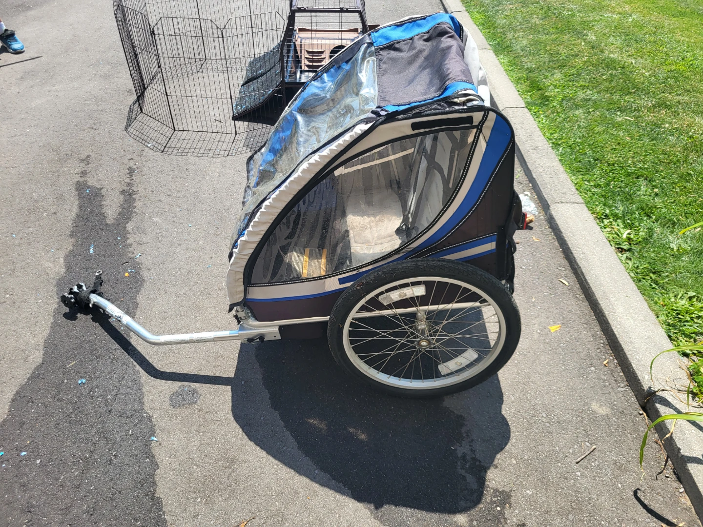 Bell Brand 2-seater Children's Bicycle Trailer