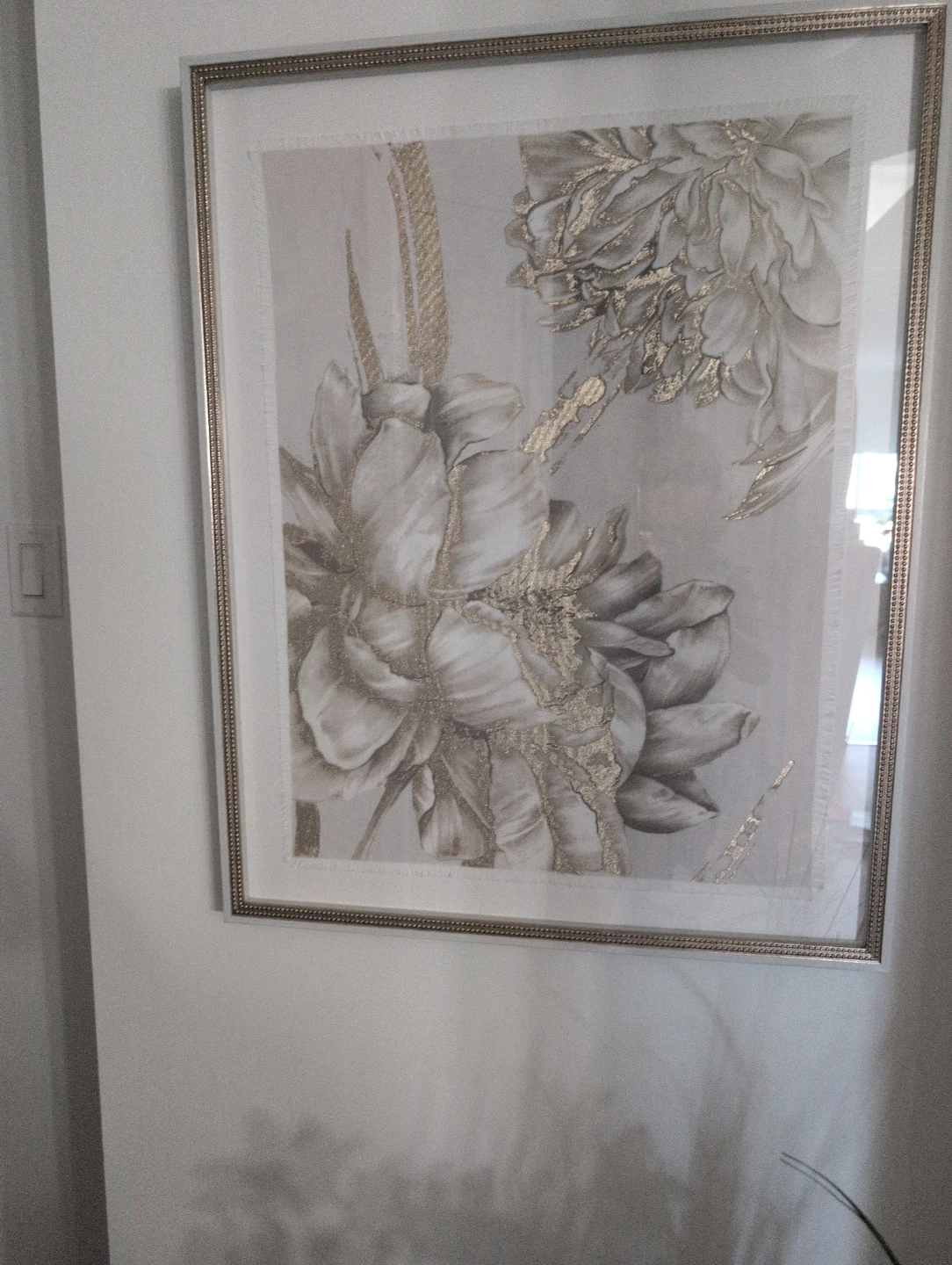 Framed Floral Art Print