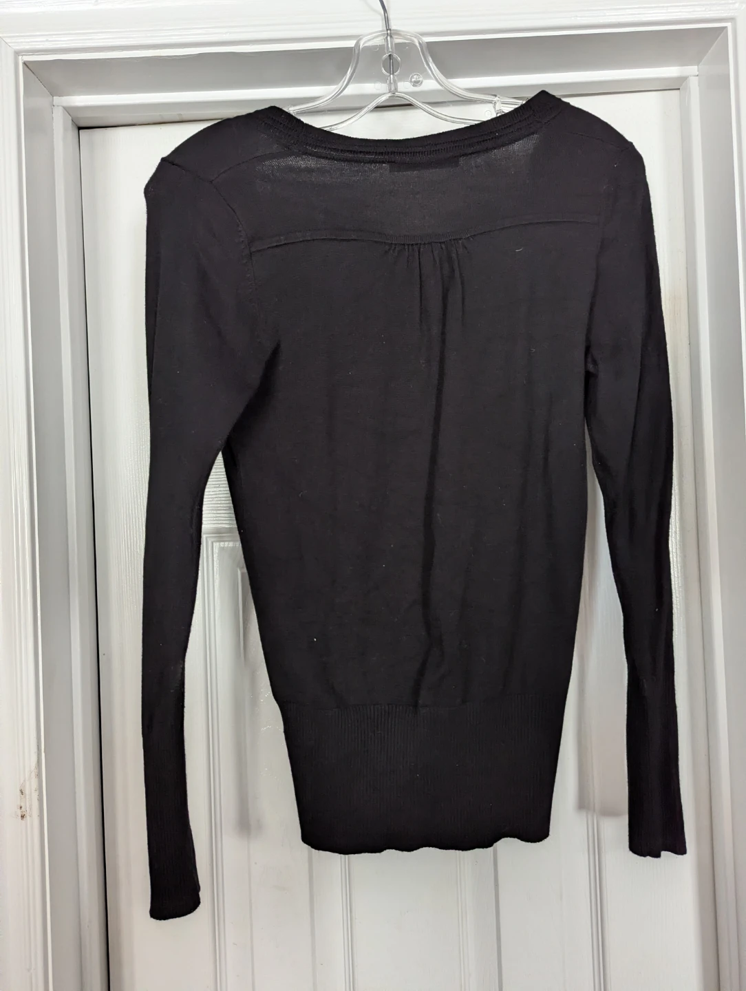 Smart Set Black Cardigan Sweater P/S