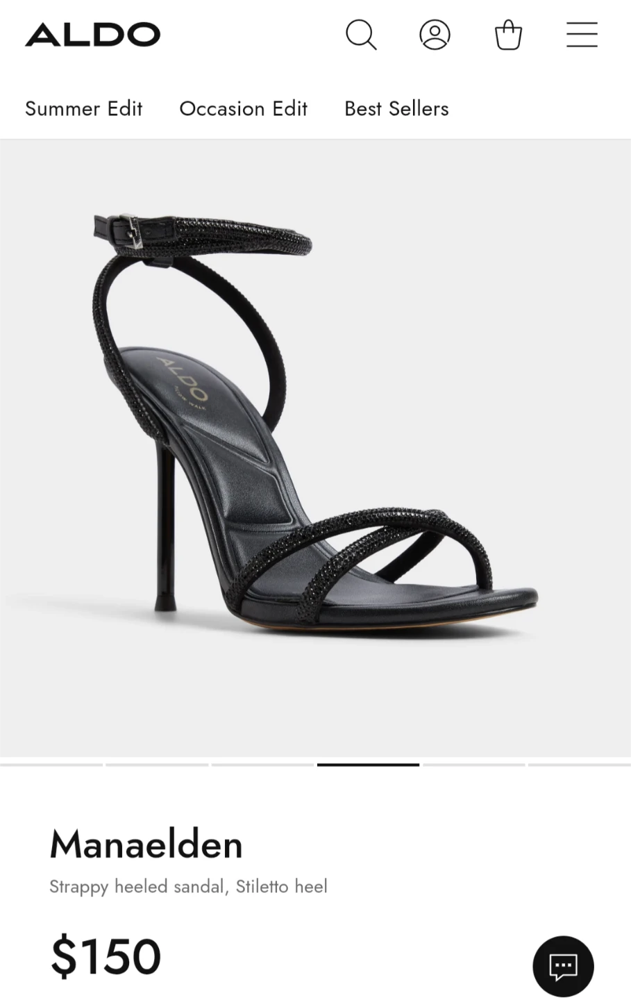 Size 6.5 Aldo Strappy Heels - photo 2