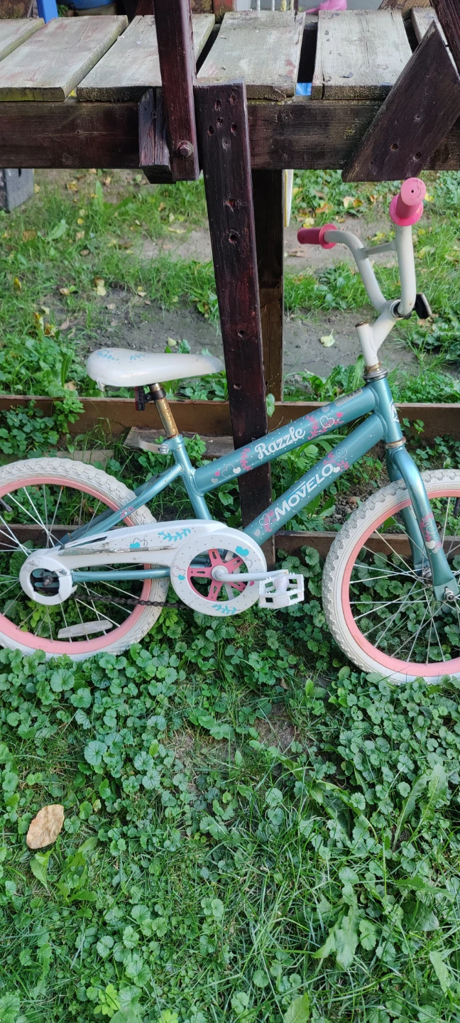 Movelo Razzle Kids Bike Teal/Pink