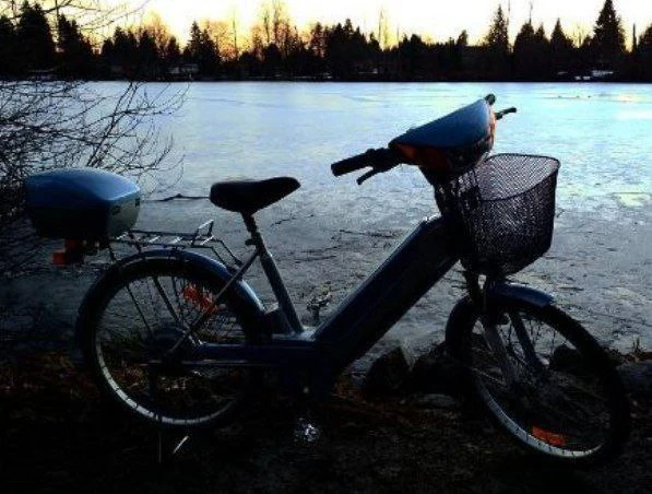 Esprit Solid great looking Electric bike with storage and basket