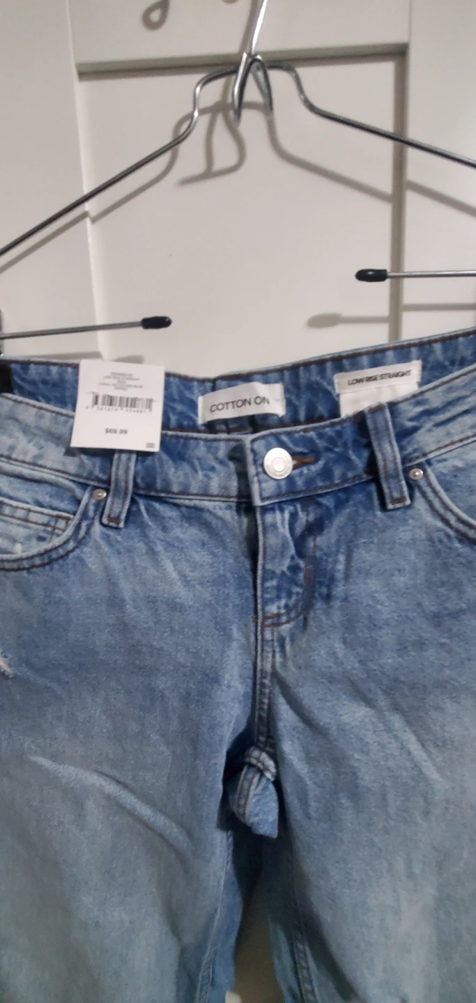 Cotton On Low Rise Straight Jeans Size 26 - photo 2
