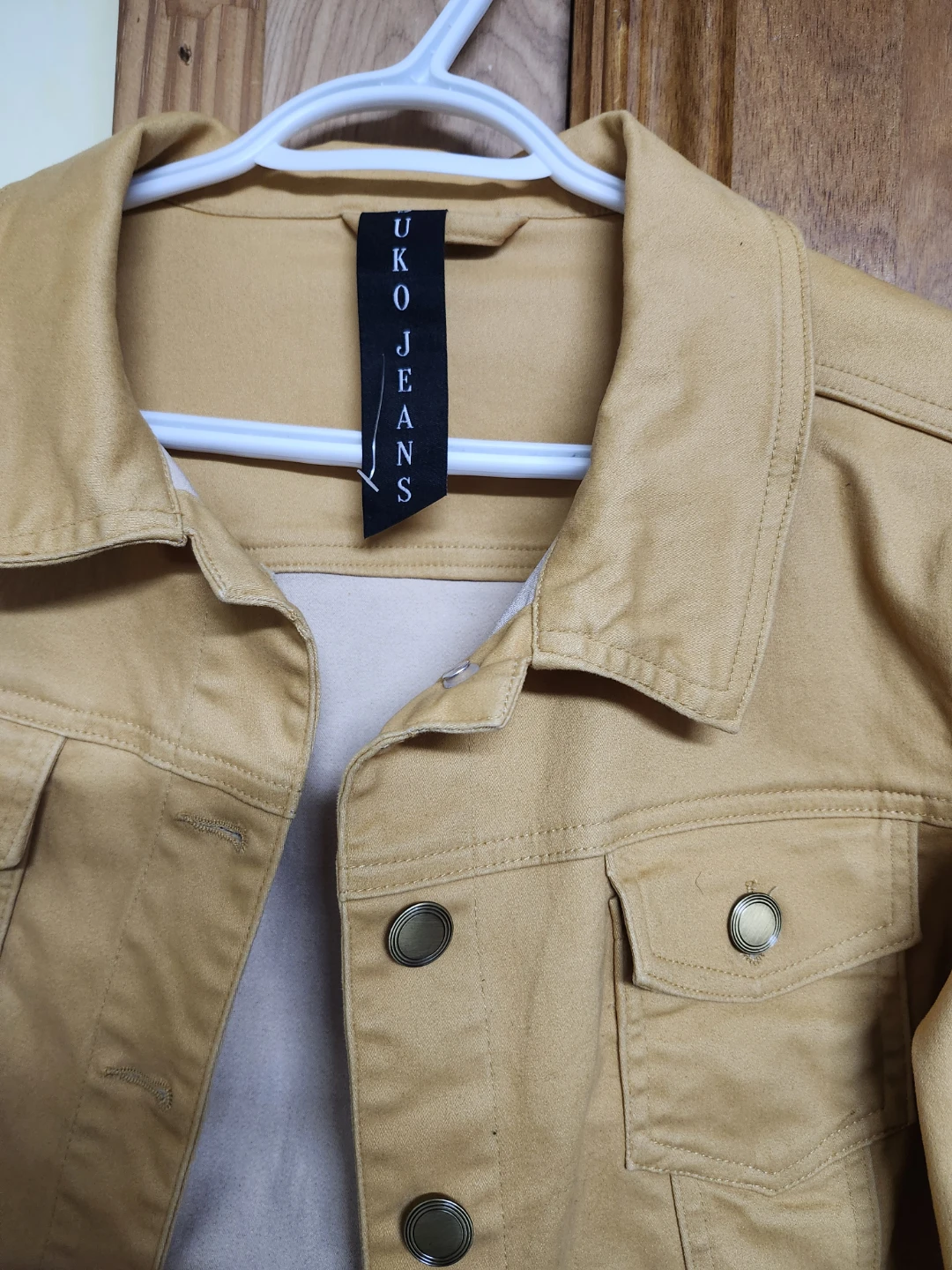 SUKO JEANS Jacket - Mustard Yellow - XL/TG - photo 3