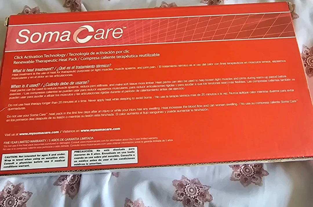 New Soma Care Click Activation Neck & Shoulder Heat Pack - photo 2