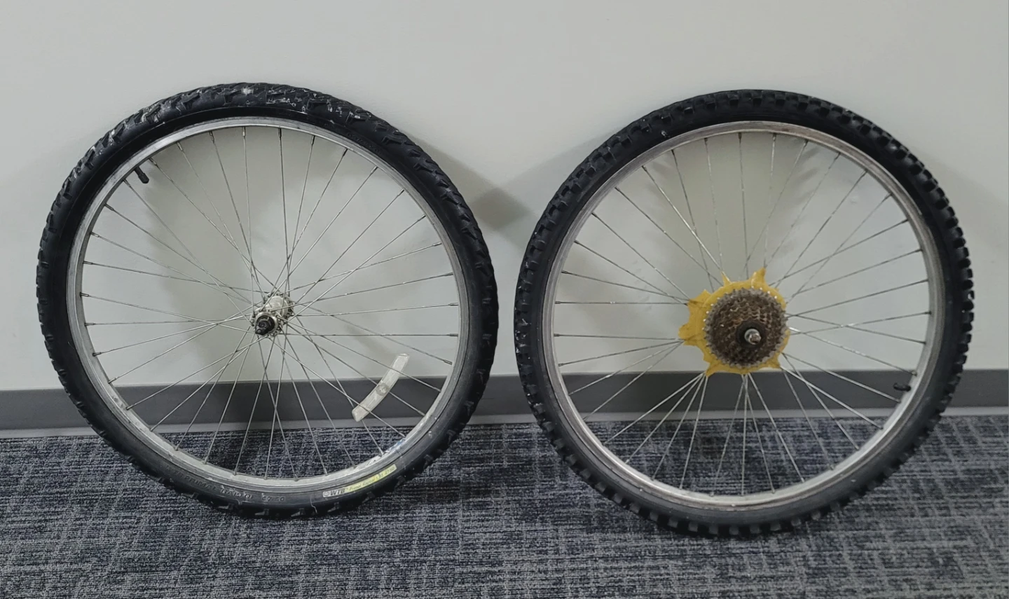 Bicycle Wheels and frame