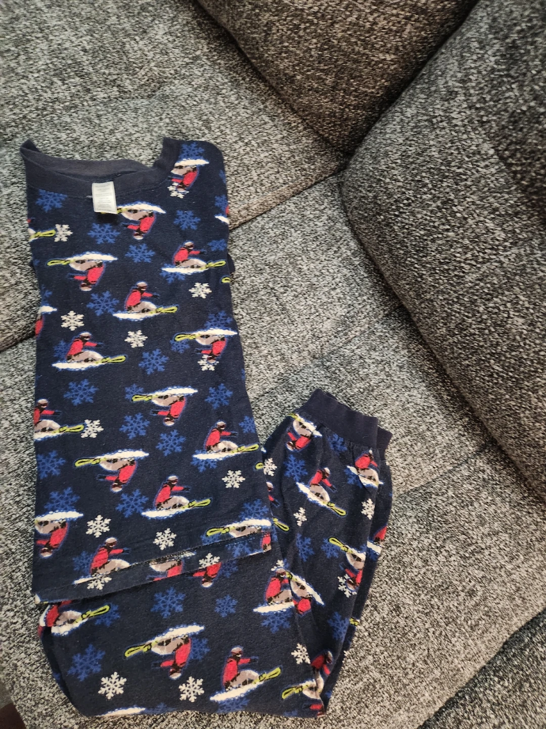 Kids Boys' Winter Themed Pajama 2 piece Set, Size Kids 6X - photo 5