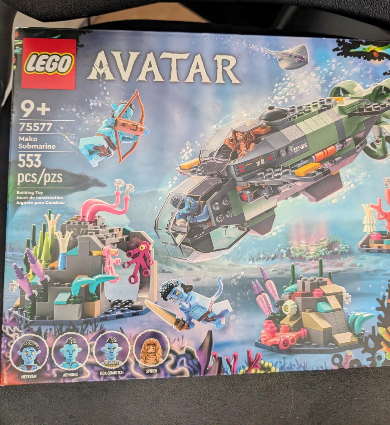 New LEGO Avatar Mako Submarine Set 75577