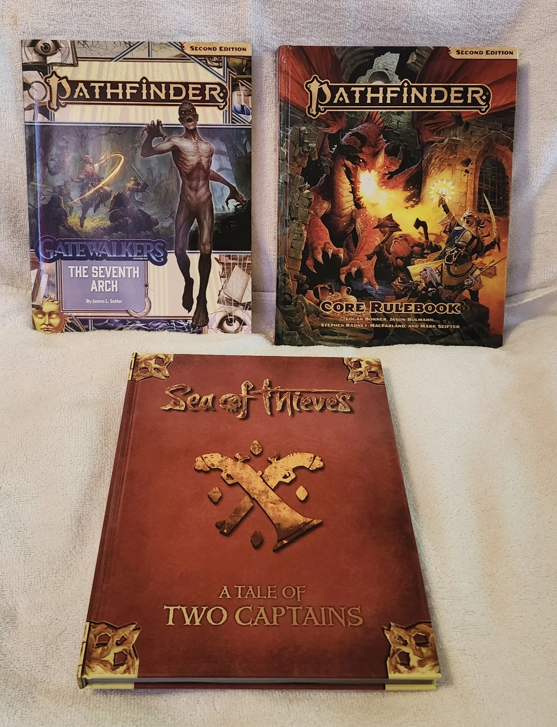 $10 3 books:  1. Pathfinder Core Rulebook 2nd Ed