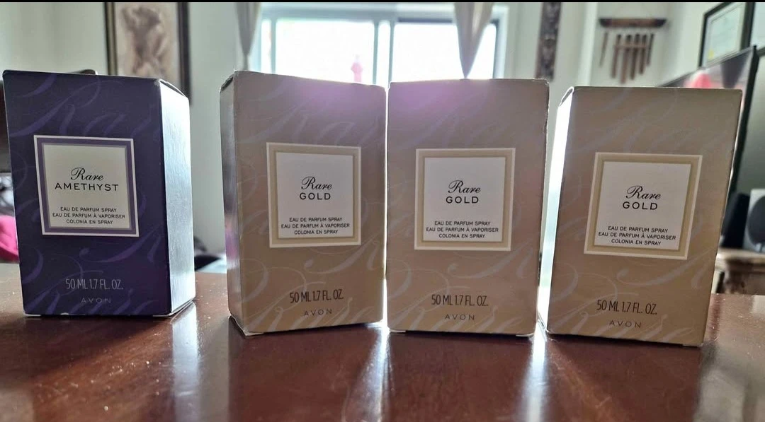 NEW- Rare Gold and Rare Amethyst Avon Eau de Perfume 50 ml. - photo 3