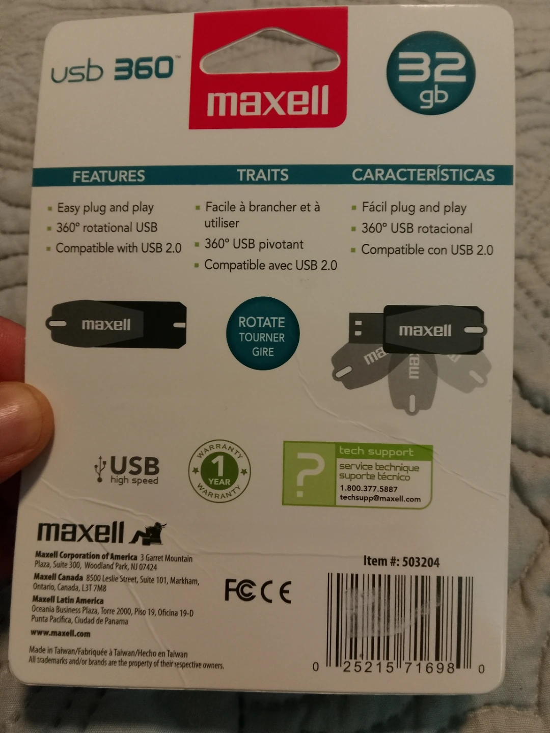 Maxell USB 360 32GB Flash Drive - photo 2