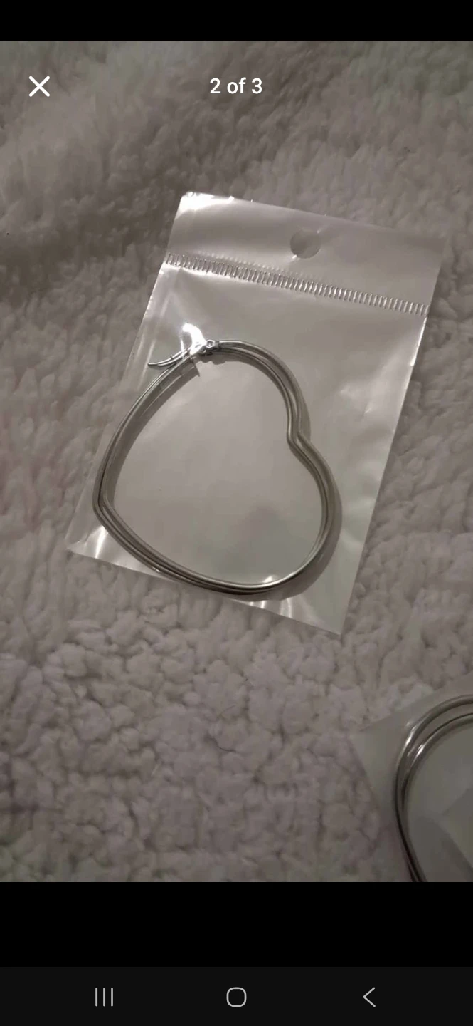 Heart Hoop Earrings