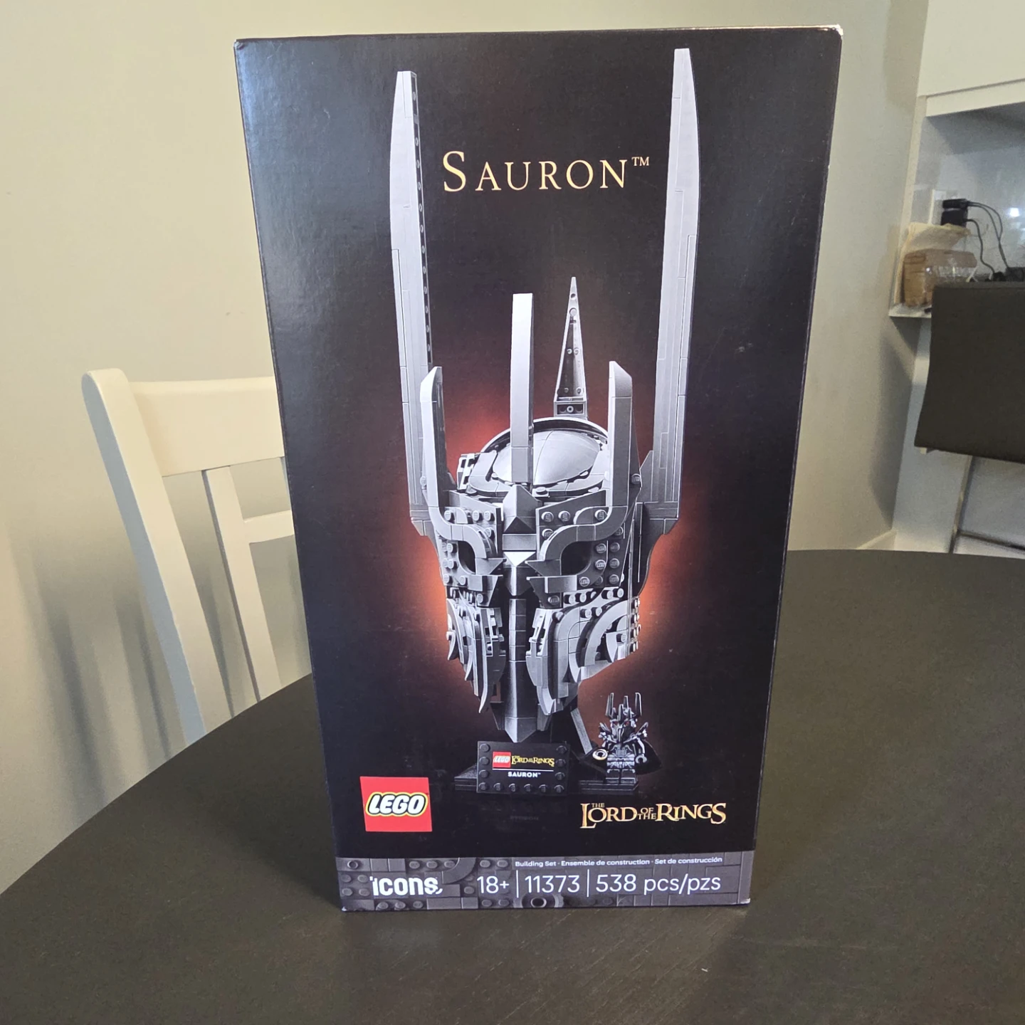 LEGO Lord of the Rings Sauron Helmet Building Set