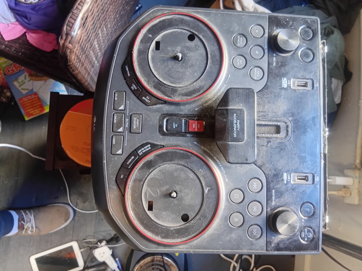 LG XBOOM OK75 Bluetooth Party System with CD Player - photo 2