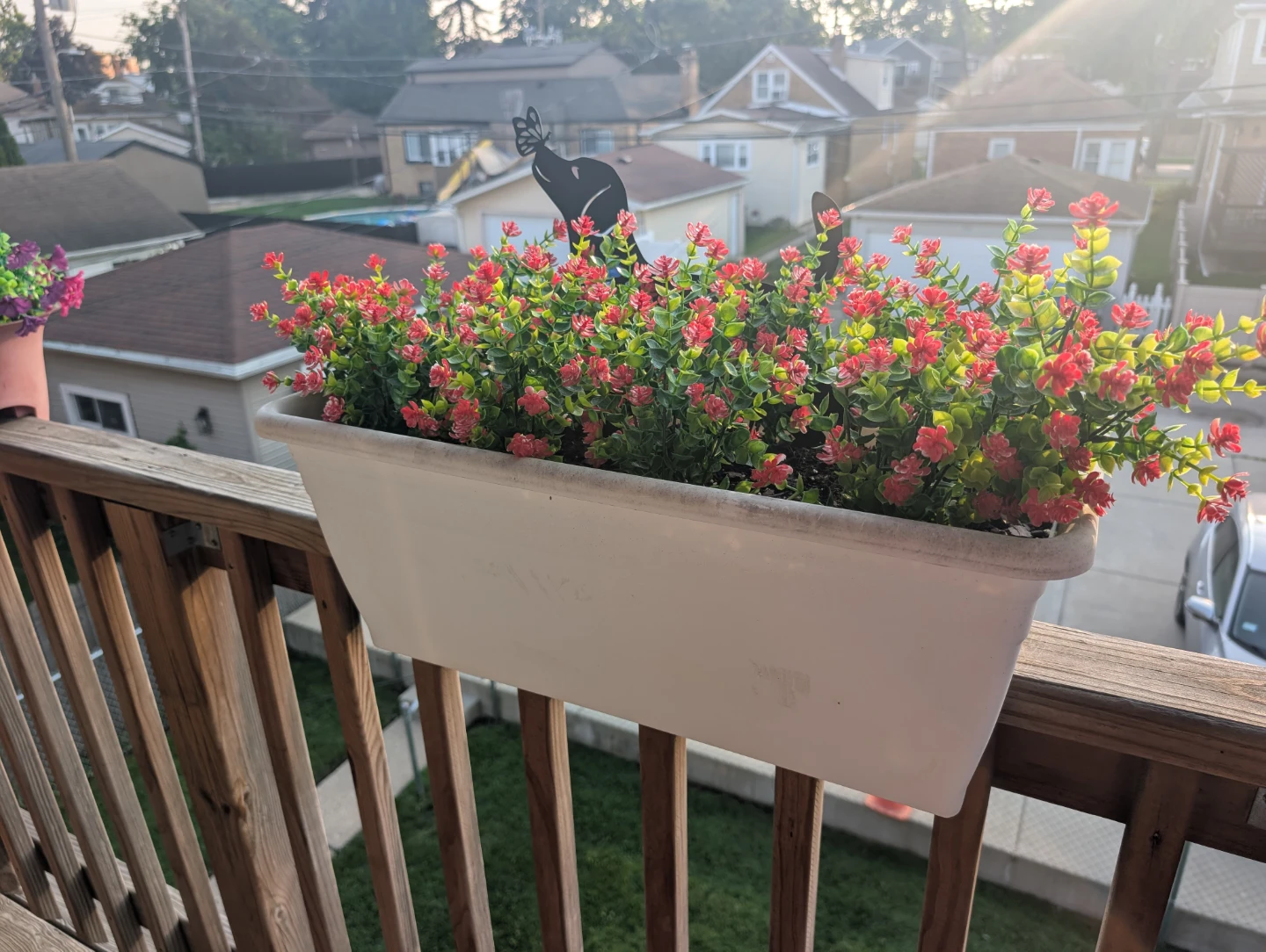 Railing flower planter - photo 2