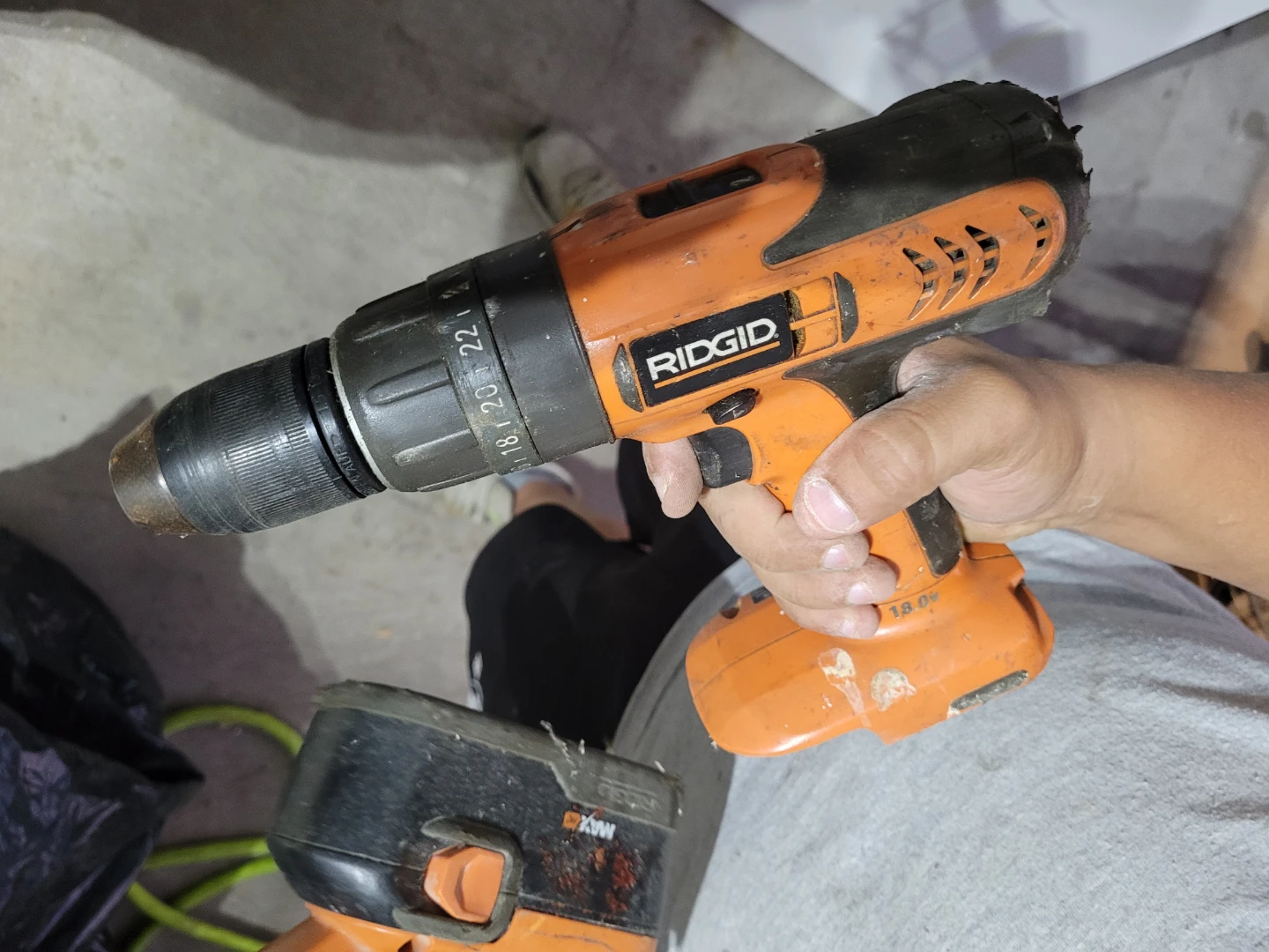 RIDGID 18V Cordless Drill