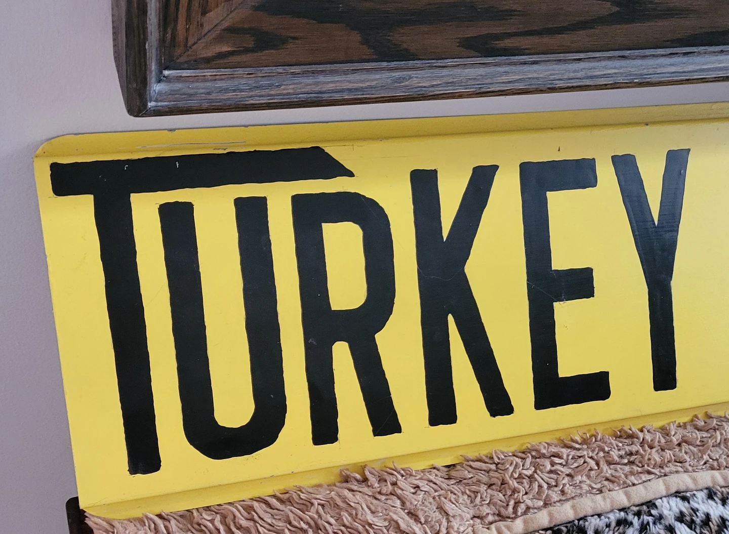 Handmade Turkey Supper Sign - photo 5