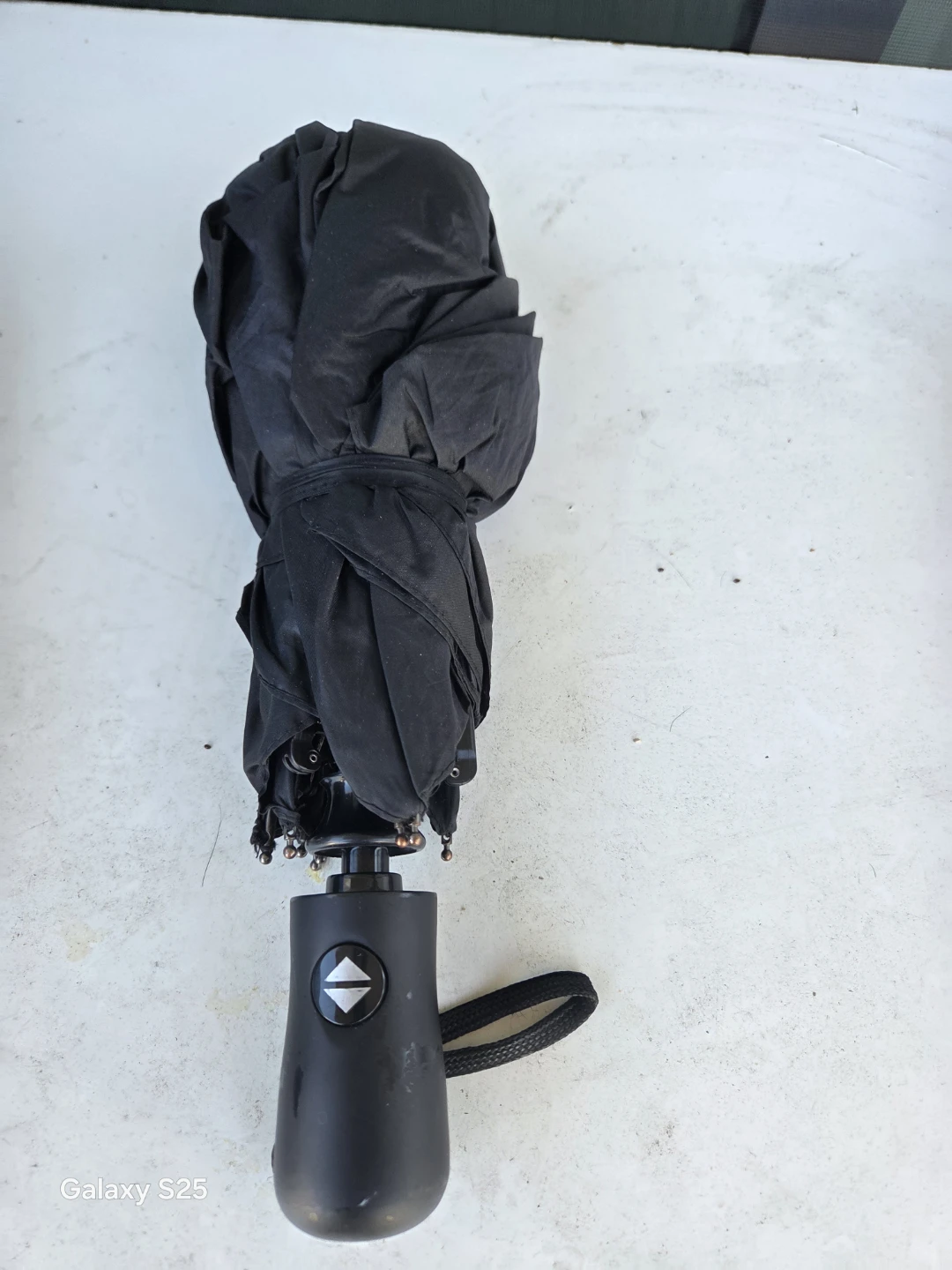 Black Folding Umbrella - photo 2