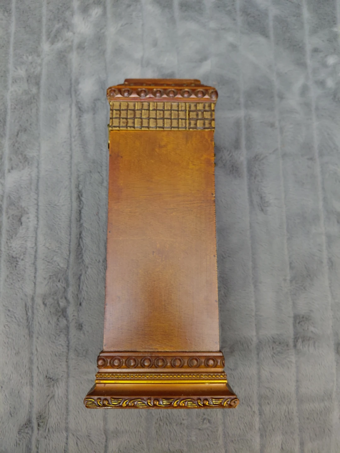 Tall Wooden Decorative Box with Clasp - photo 2