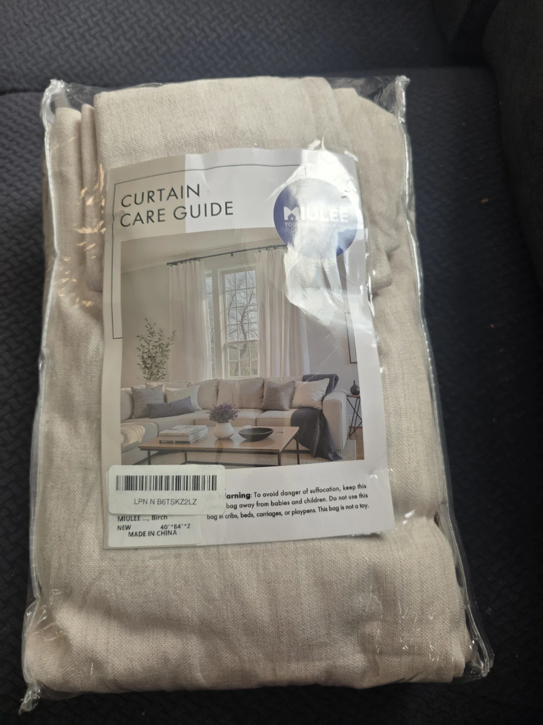 MIULEE Birch Curtains - photo 2