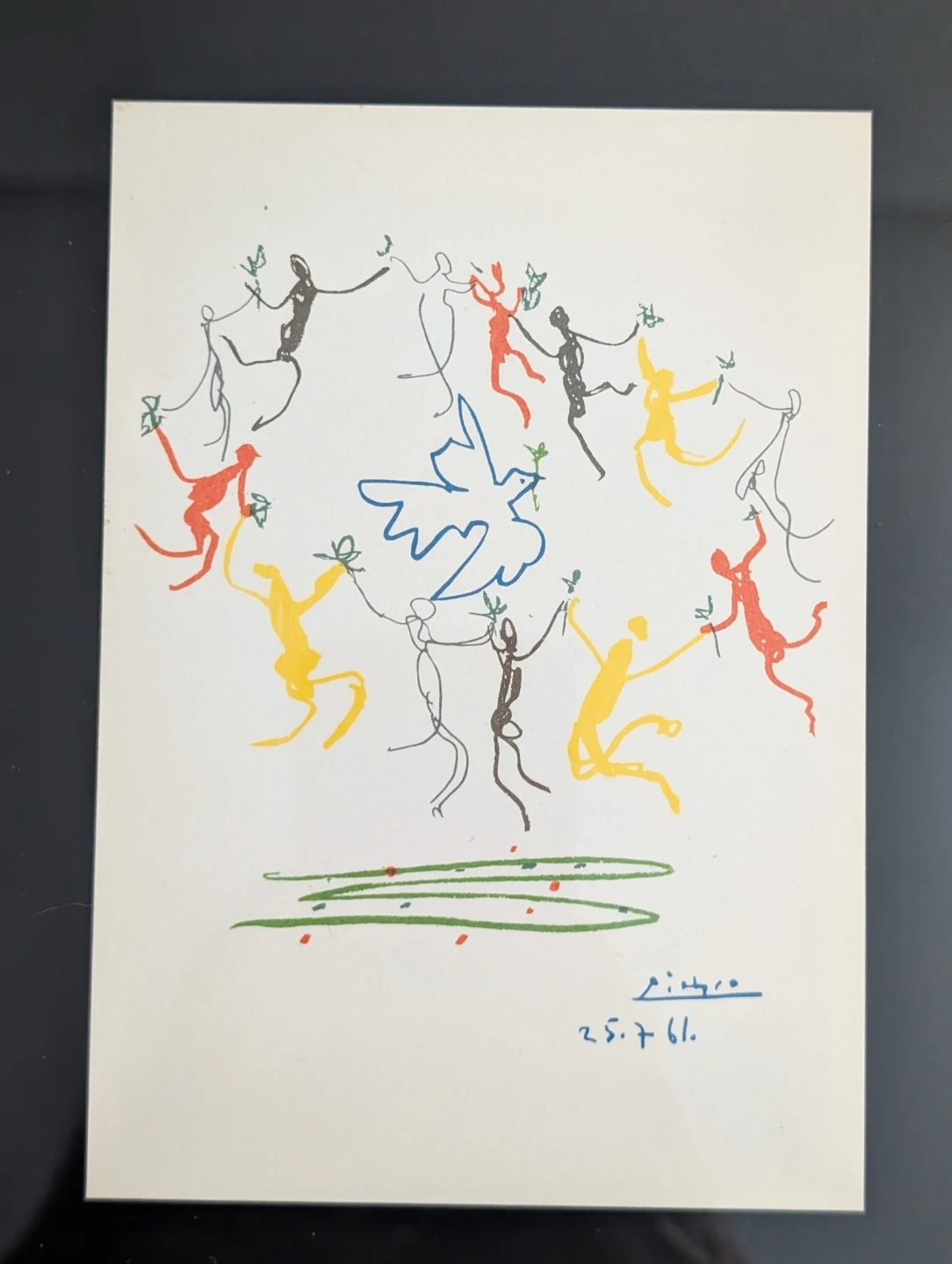Pablo Picasso Lithograph 1961 The Youth Circle - photo 2