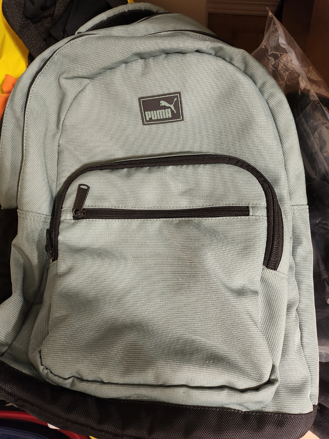Puma Backpack - green and black