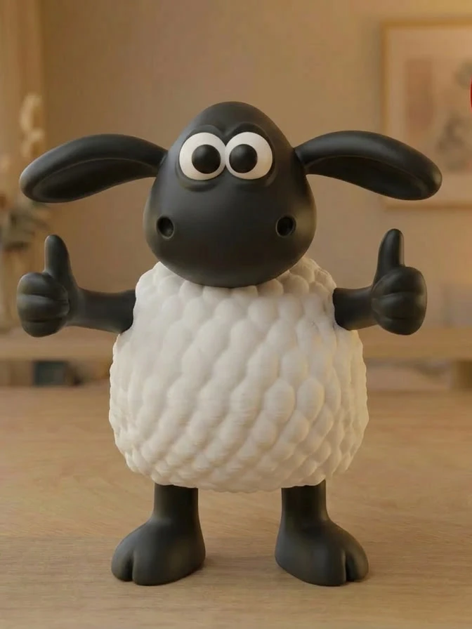 Shaun the Sheep Figurine