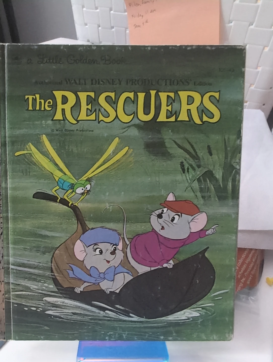 The Rescuers Little Golden Book