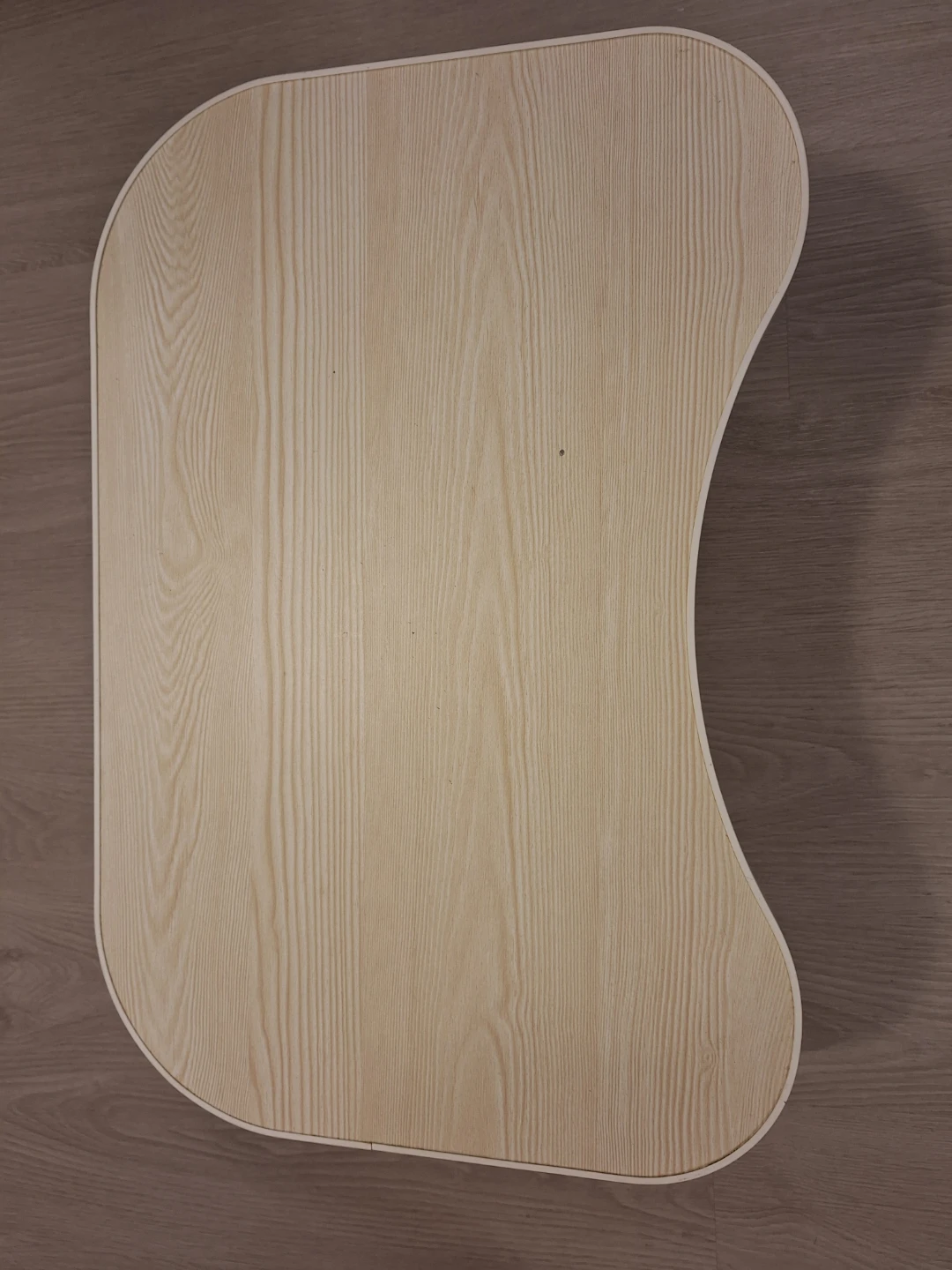 Wood grain laptop table