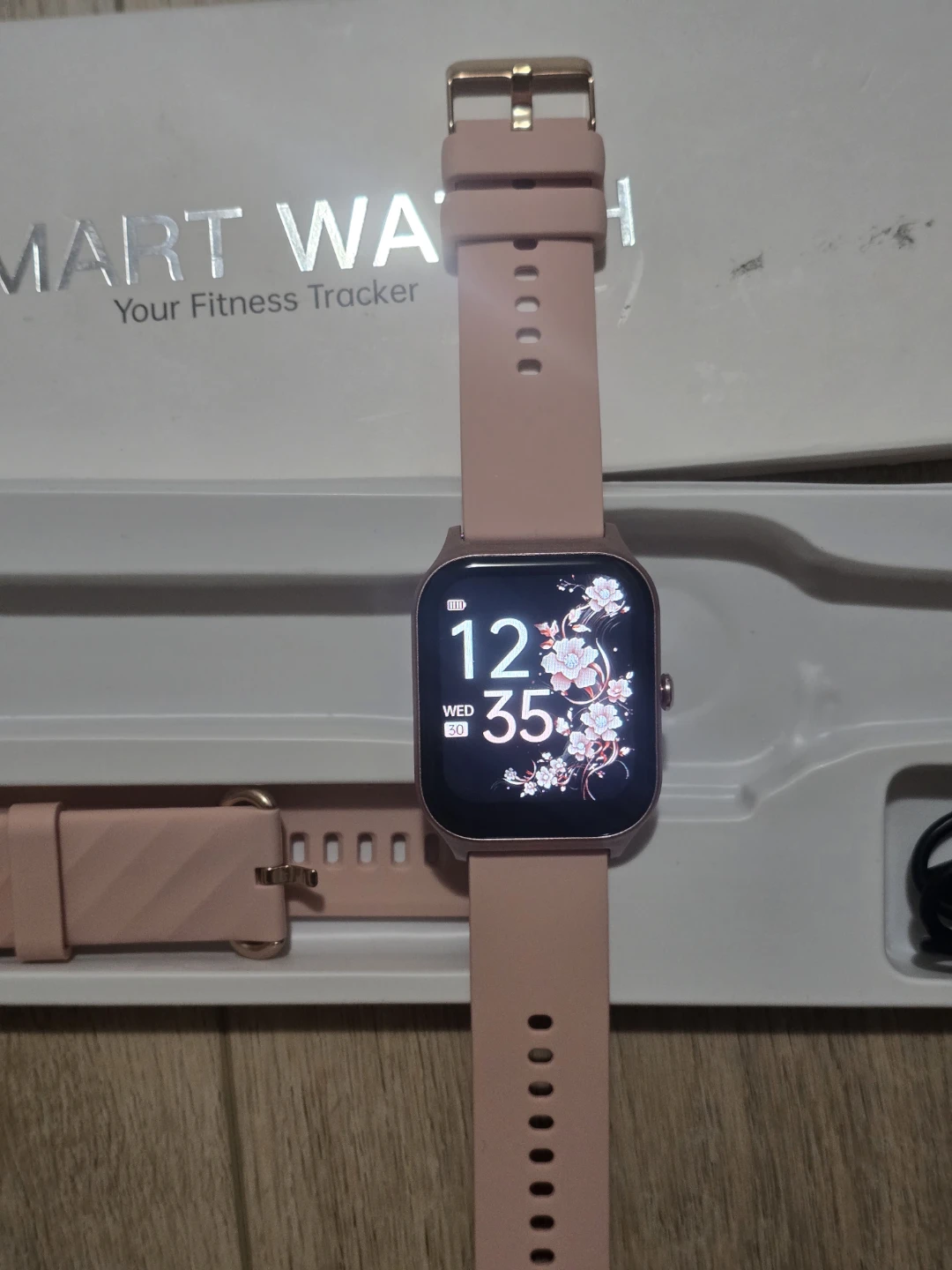 Pink Smart Watch Fitness Tracker - photo 3