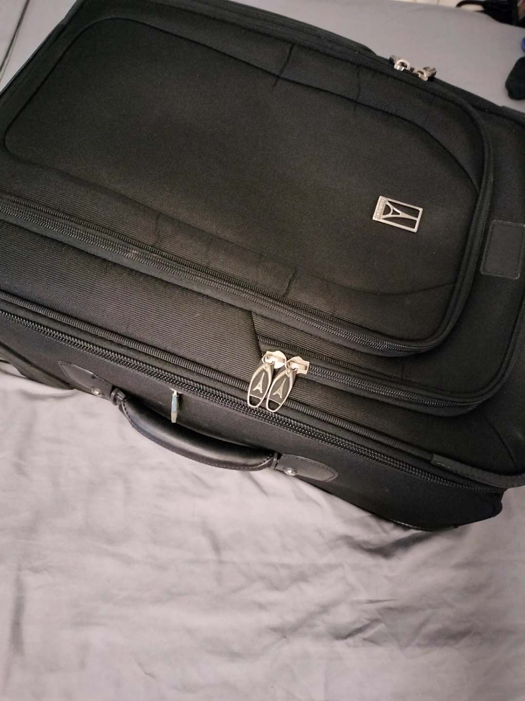 Travelpro Black Rolling Suitcase - photo 3
