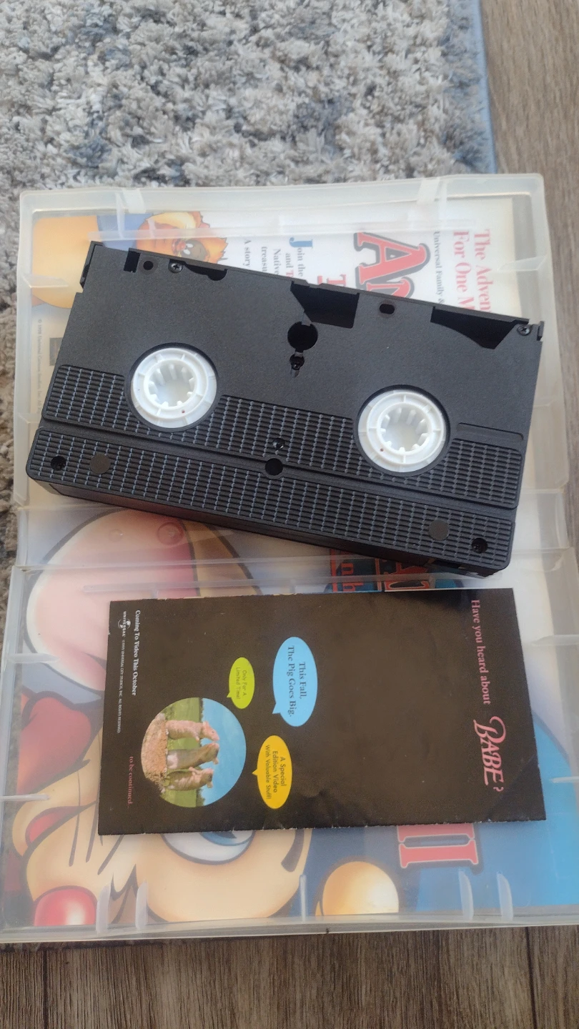 VHS- An American Tale - photo 4