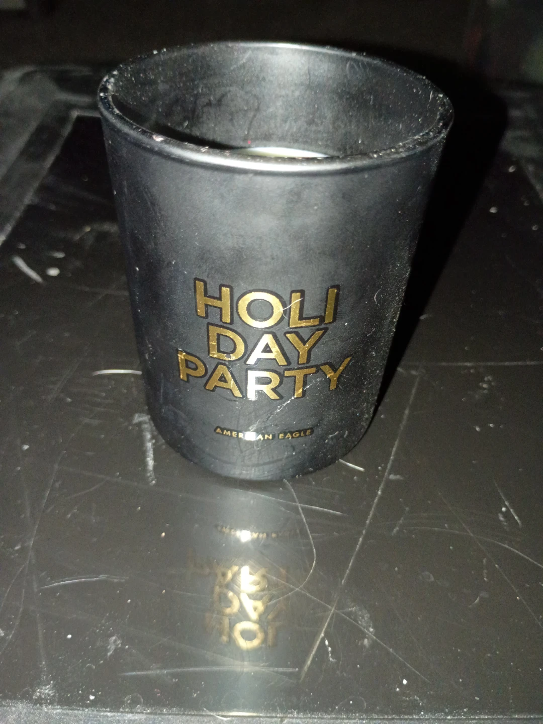 American Eagle Holiday Party Candle