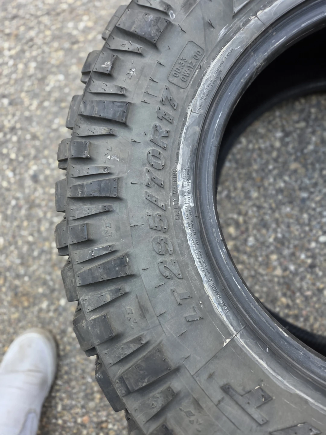 2 Tires - Nitto Trail Grappler 295/70R17 LT - photo 5