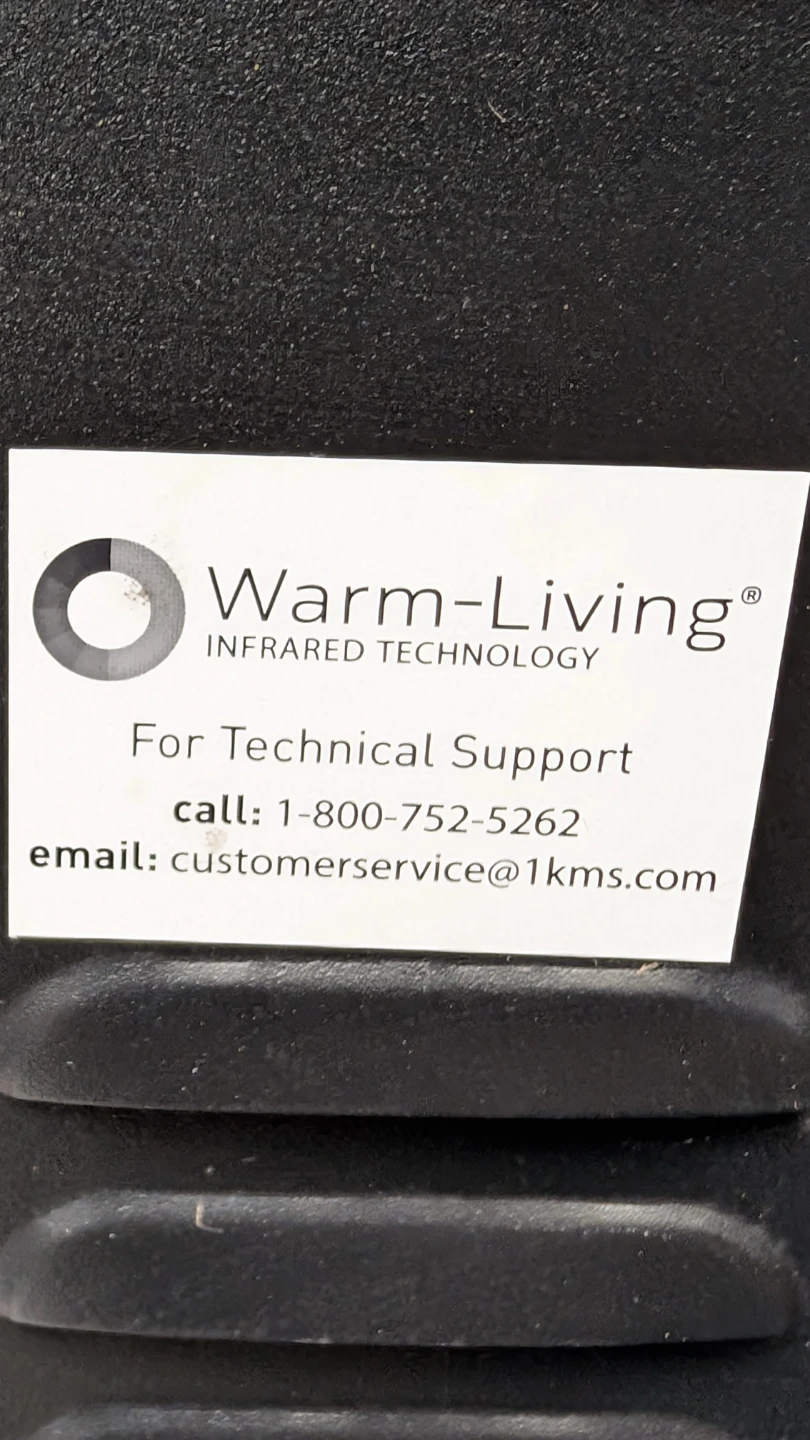Warm-Living Infrared Heater