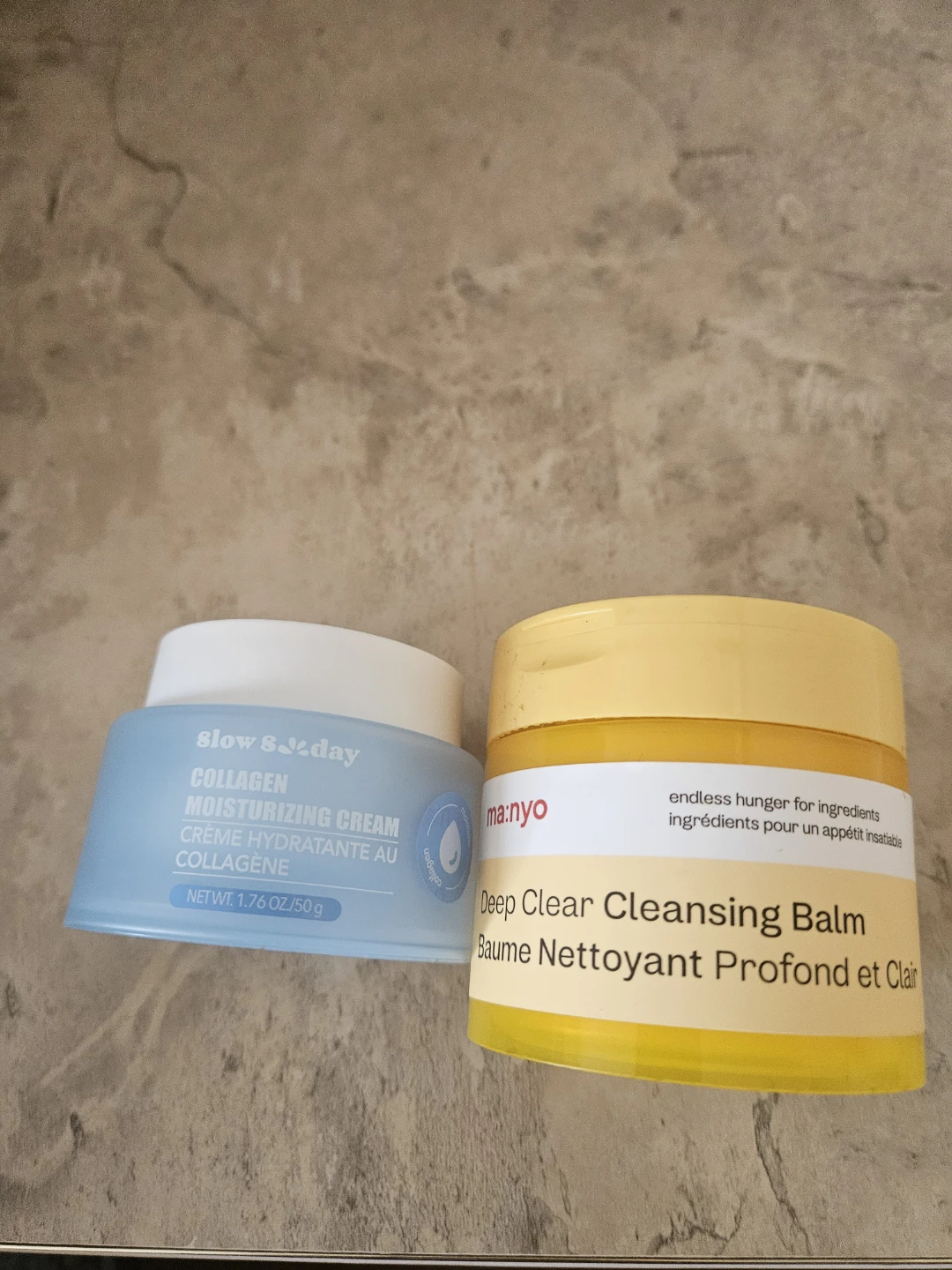 Slow Is Day Collagen Moisturizing Cream & Manyo Cleansing Balm