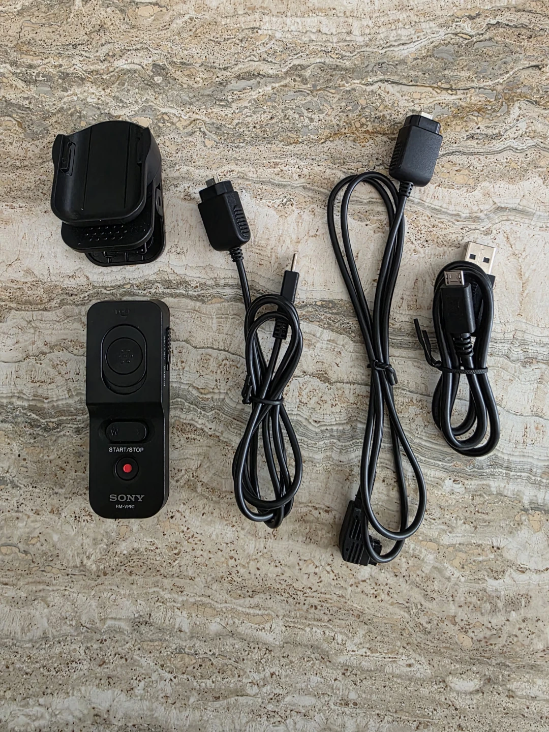 Sony RM-VPR1 Remote Commander and Accessories