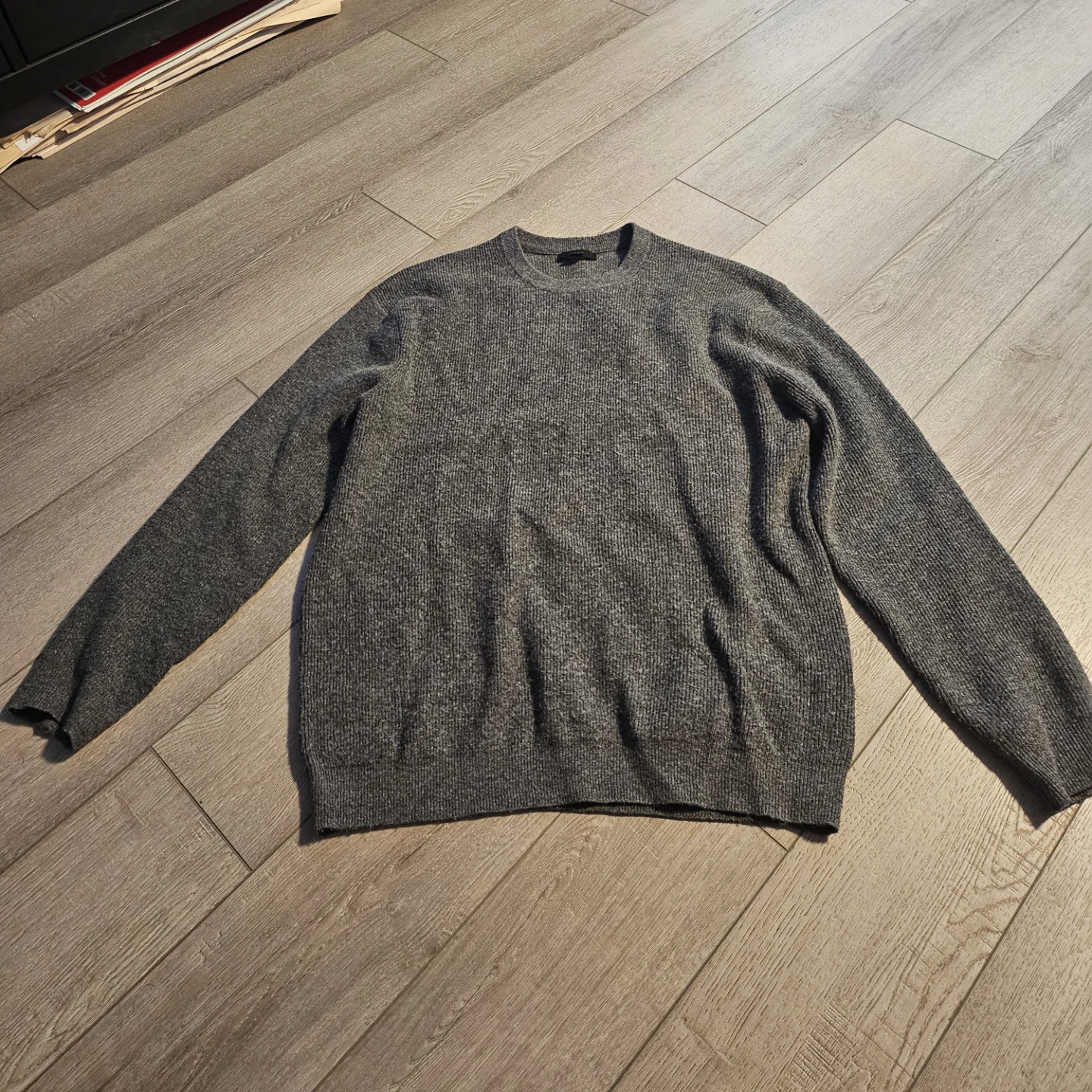 Men's Grey Crewneck Sweater