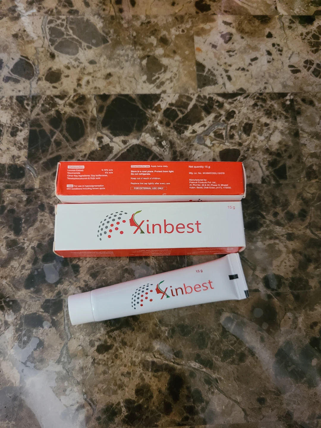Xinbest Skin Brightening and Lightening Cream 15g - photo 3