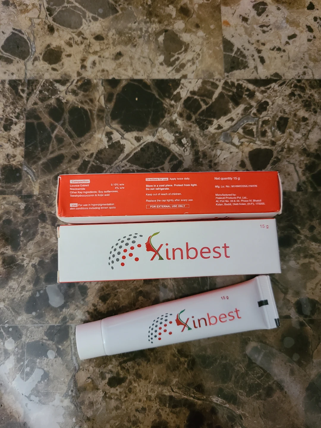 Xinbest Skin Brightening and Lightening Cream 15g - photo 4