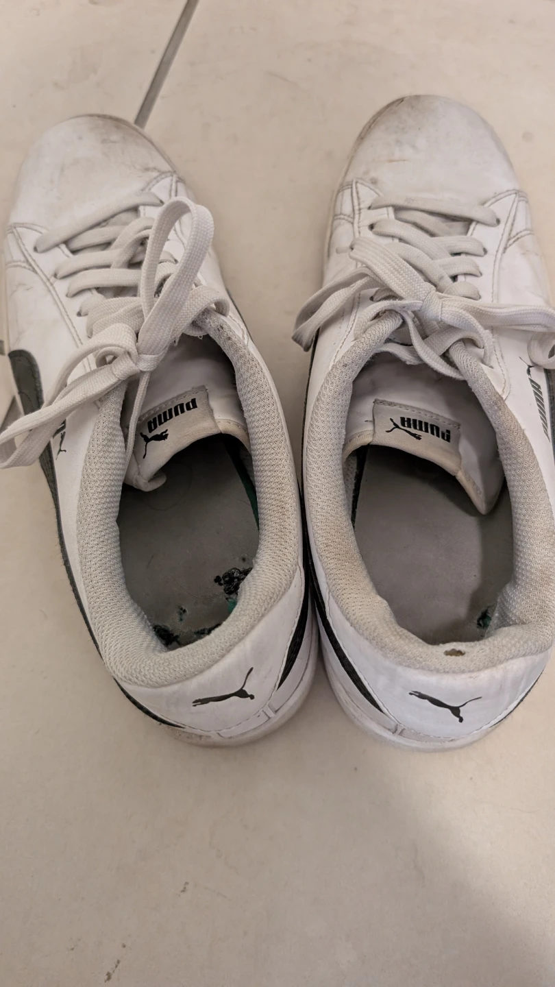Puma White Sneakers Size 10 - photo 2