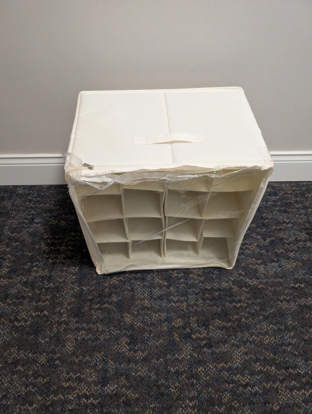 Fabric Storage Cube Organizer with 16 Cubbies Neat Move House