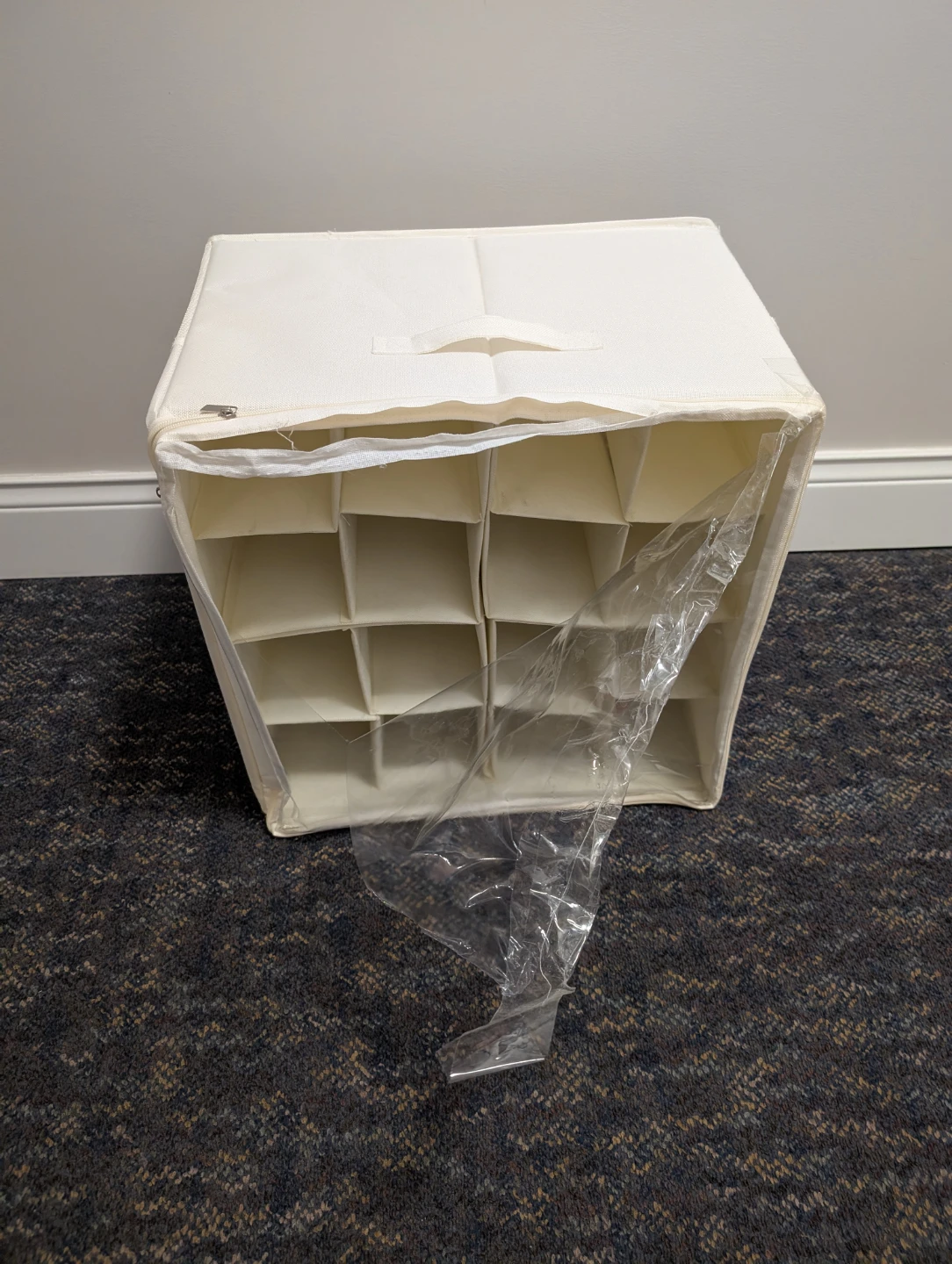 Fabric Storage Cube Organizer with 16 Cubbies Neat Move House - photo 2