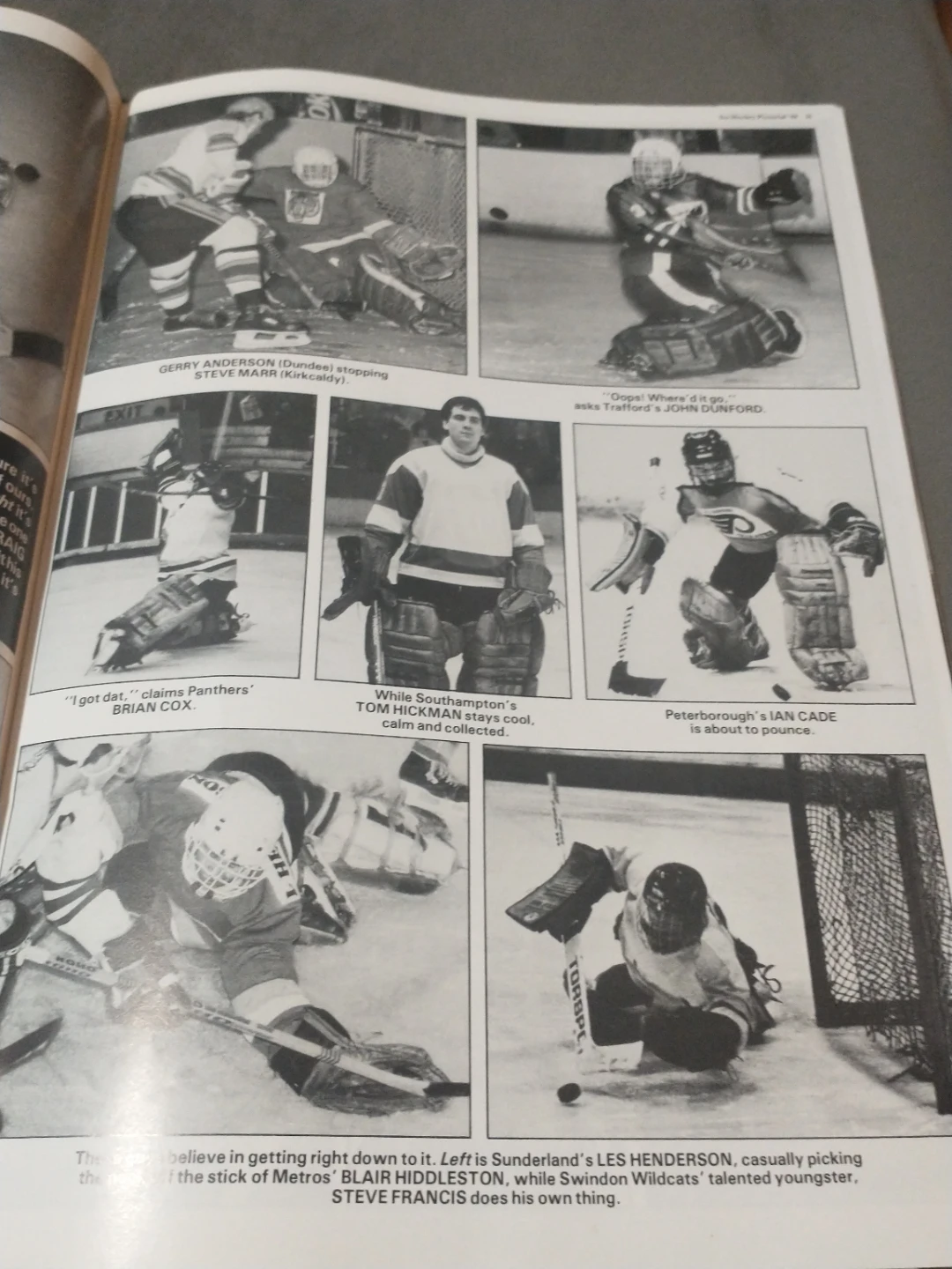 (UK) Ice Hockey Pictorial '88 Magazine - photo 4