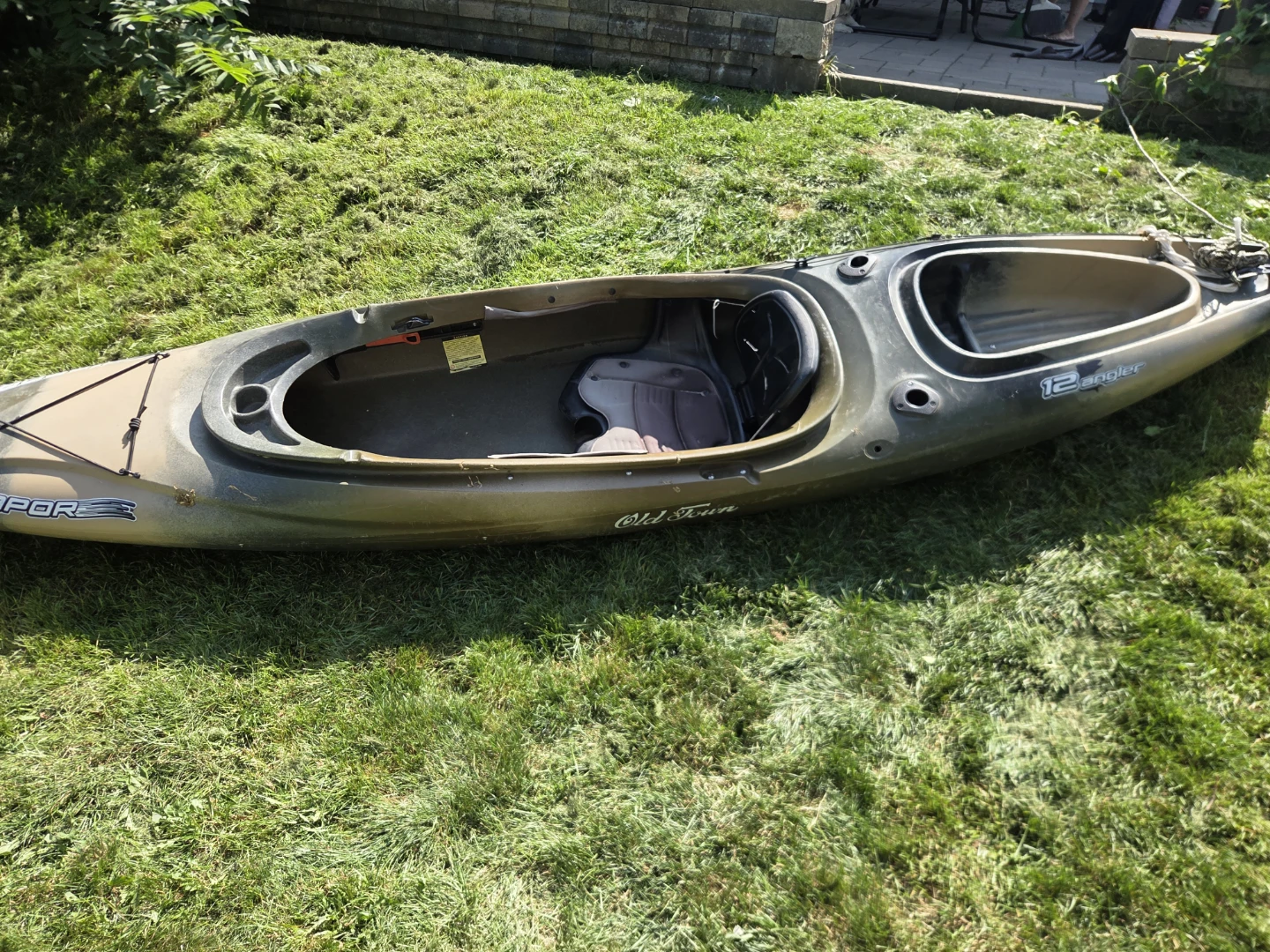 Old Town Vapor 12 Angler Kayak - photo 2
