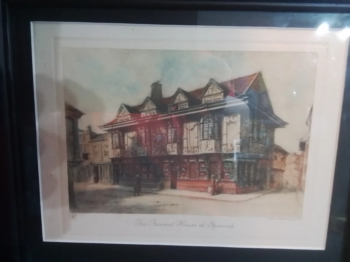 Framed Print "The Ancient House at Ipswich" - photo 4